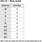 SIZECHART