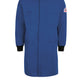 Men's Four-Pocket Flame-Resistant Knit-Cuff Lab Coat - KNC2 - Royal Blue