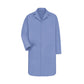 Men's Three-Pocket Gripper-Front 41.5" Full-Length Lab Coat - KP18 - Light Blue