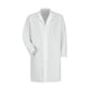Men's Pocketless Gripper-Front 41.5" Full-Length Lab Coat - KP38 - White