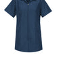 Women's Zip-Front Shirt - KP43 - Navy