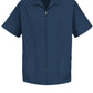 Men's Zip-Front Smock - KP44 - Navy