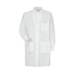 Unisex Interior Pocket Gripper-Front 41.5" Full-Length Lab Coat - KP72 - White