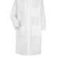 Unisex Long Sleeve 44.75" Butcher Chef Coat - KS62 - White