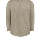 Men's Industrial Long-Sleeve Work Shirt - L535 - Desert Sand