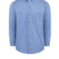 Men's Industrial Long-Sleeve Work Shirt - L535 - Light Blue