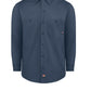 Men's Industrial Long-Sleeve Work Shirt - L535 - Dark Navy