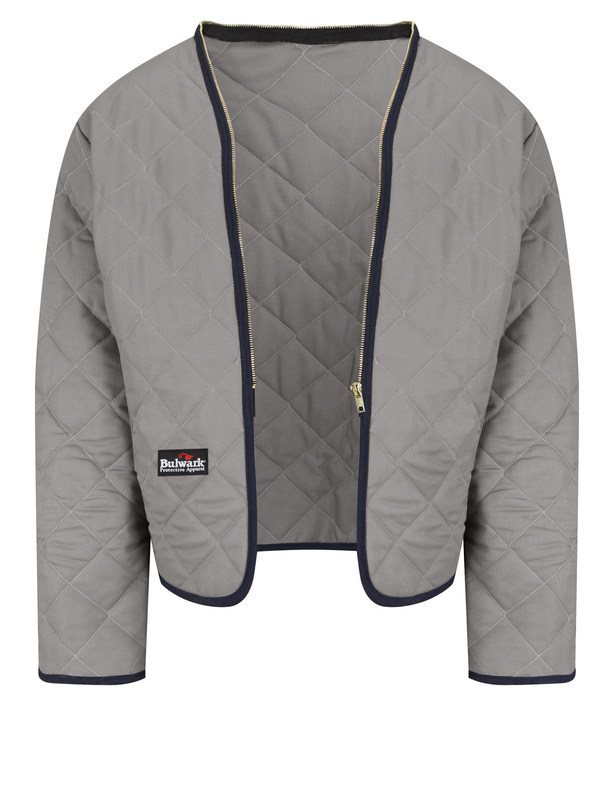 Men's Heavyweight Flame-Resistant Zip-In Modaquilt Jacket Liner - LML2 - Grey