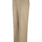 Women's Plain Front Cotton Pant - PC45 - Khaki