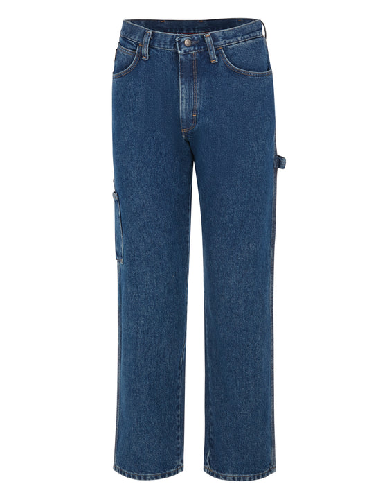 Men's Heavyweight Excel Flame-Resistant Denim Dungaree - PEJ8 - Stone Wash