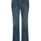 Women's Curvy Fit Jean with Stretch - PSJC - Sanded Denim