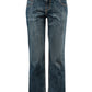Women's Straight Fit Jean with Stretch - PSJM - Sanded Denim