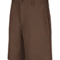 Men's Plain Front Shorts - PT26 - Brown