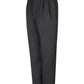 Men's Pleated Twill Slacks - PT38 - Black
