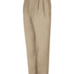 Men's Pleated Twill Slacks - PT38 - Khaki