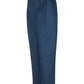 Women's Pleated Twill Slacks - PT39 - Navy