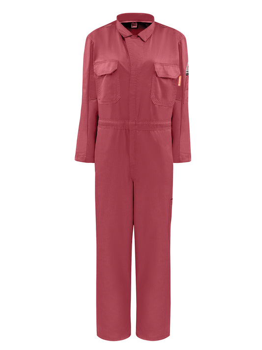 Women's Midweight Mobility Coverall - QC23 - Red