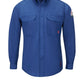 Men's Lightweight Flame-Resistant Comfort Woven Shirt - QS24 - Royal Blue