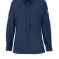 Women's Midweight Flame-Resistant Comfort Woven Shirt - QS25 - Navy