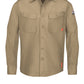 Men's Endurance Collection Flame-Resistant Work Shirt - QS40 - Khaki