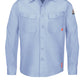 Men's Endurance Collection Flame-Resistant Work Shirt - QS40 - Light Blue
