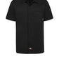 Men's Industrial Cotton Short-Sleeve Work Shirt - S307 - Black