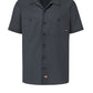 Men's Industrial Short-Sleeve Work Shirt - S535 - Dark Charcoal