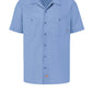 Men's Industrial Short-Sleeve Work Shirt - S535 - Light Blue