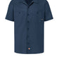 Men's Industrial Short-Sleeve Work Shirt - S535 - Dark Navy