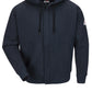 Men's Fleece Flame-Resistant Zip-Front Hooded Sweatshirt - SEH4 - Navy