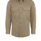 Men's Midweight Excel Flame-Resistant Snap-Front Uniform Shirt - SES2 - Tan