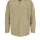 Men's Midweight Excel Flame-Resistant Work Shirt - SEW2 - Khaki