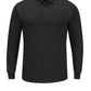 Men's Long Sleeve Solid Performance Polo - SK6L - Black