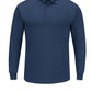Men's Long Sleeve Solid Performance Polo - SK6L - Navy