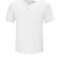 Men's Short Sleeve Performance Knit Gripper-Front Polo - SK74 - White