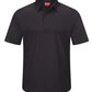 Men's Short Sleeve Performance Knit Flex Series Pro Polo - SK90 - Black