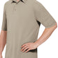 Men's Short Sleeve Performance Knit Flex Series Pro Polo - SK90 - Tan