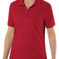 Women's Short Sleeve Performance Knit Flex Series Pro Polo - SK91 - Red