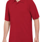 Men's Short Sleeve Performance Knit Flex Active Polo - SK92 - Red