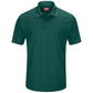 Men's Short Sleeve Performance Knit Pocketless Core Polo - SK96 - Hunter Green