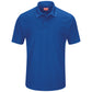 Men's Short Sleeve Performance Knit Pocketless Core Polo - SK96 - Royal Blue