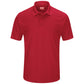 Men's Short Sleeve Performance Knit Pocketless Core Polo - SK96 - Red