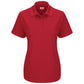 Women's Short Sleeve Performance Knit Pocketless Core Polo - SK97 - Red