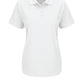Women's Short Sleeve Performance Knit Pocketless Core Polo - SK97 - White