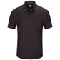 Men's Short Sleeve Performance Knit Pocket Polo - SK98 - Black