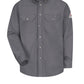 Men's Midweight Flame-Resistant Dress Uniform Shirt - SLU2 - Grey