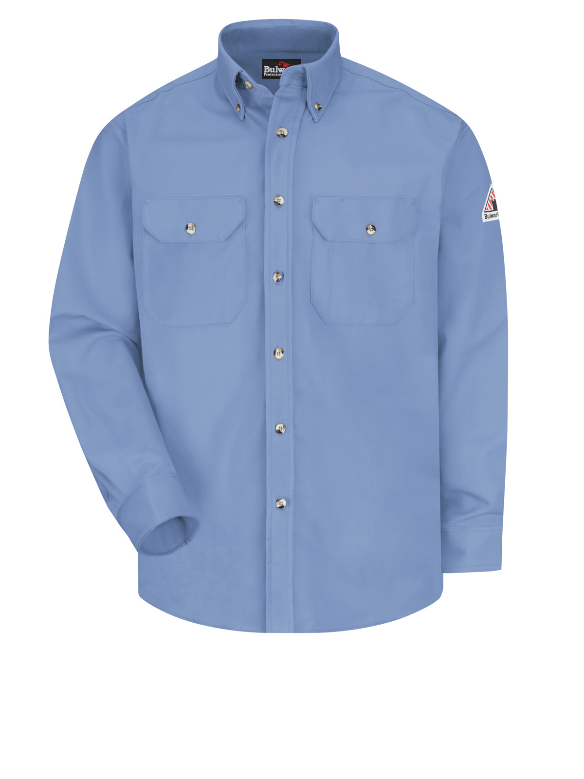 Men's Midweight Flame-Resistant Dress Uniform Shirt - SLU2 - Light Blue