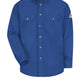 Men's Midweight Flame-Resistant Dress Uniform Shirt - SLU2 - Royal Blue