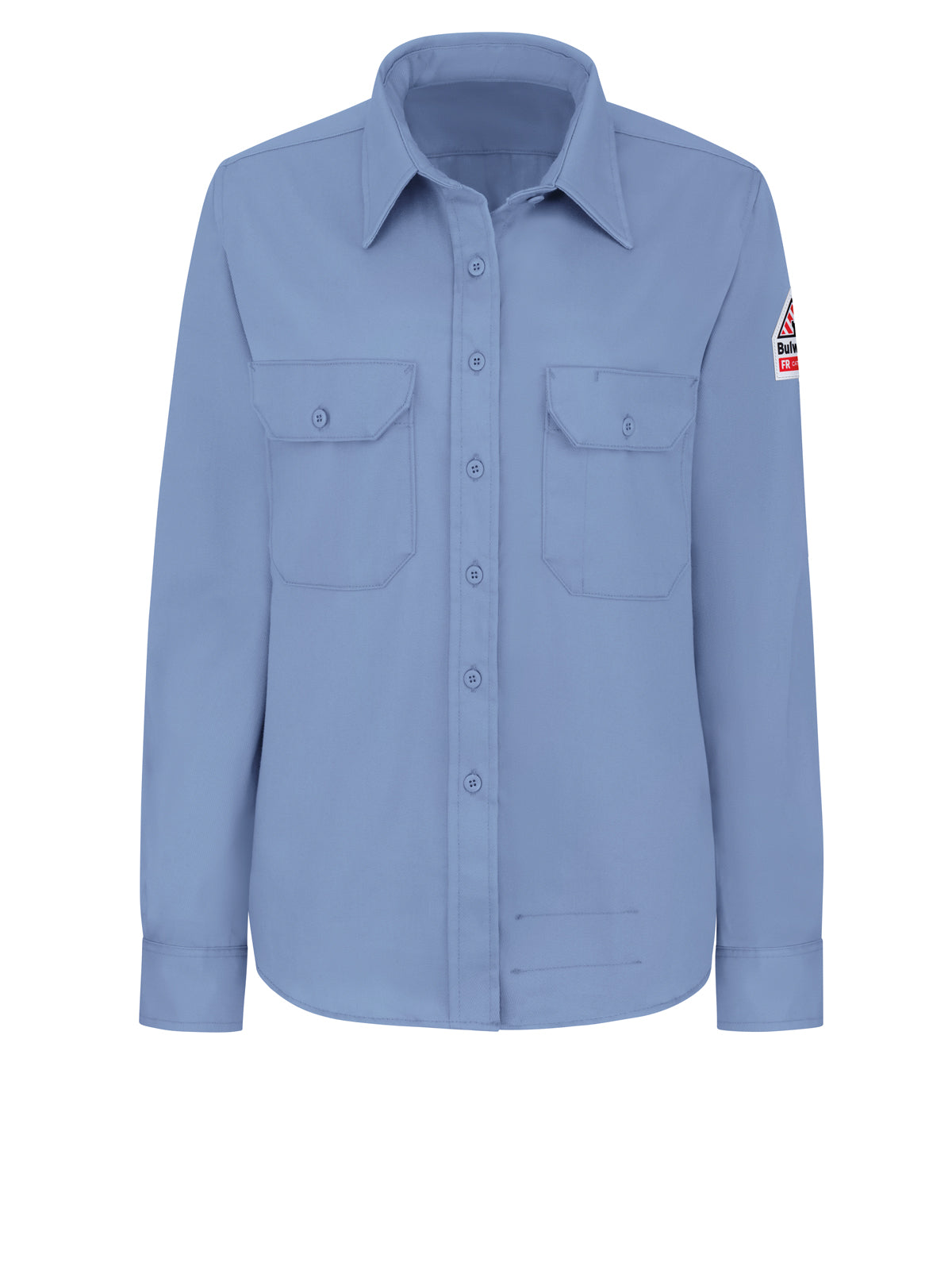 Women's Midweight Flame-Resistant Dress Uniform Shirt - SLU3 - Light Blue