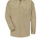 Men's Midweight Excel Flame-Resistant Comfortouch Work Shirt - SLW2 - Khaki